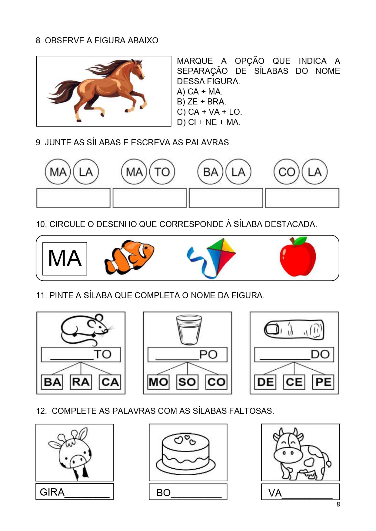 Reforço Português 1º ano - Aluno_page-0008