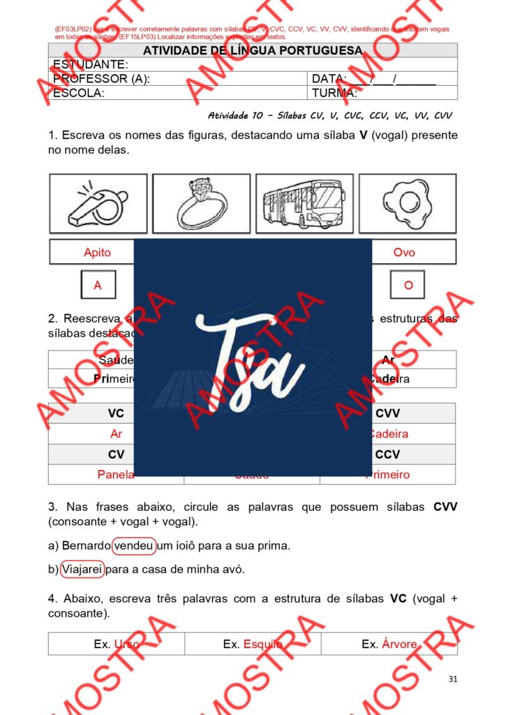 Reforço Português 3º ano - Professor_compressed_page-0031